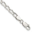 Open Elongated Link Chain in Sterling Silver, 4.3mm, 7–24 Inch - Sophia Jewelers