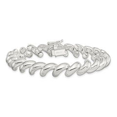 Sterling Silver 10mm San Marco Bracelet