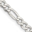 Sterling Silver Figaro Chain Necklace 4.5mm
