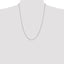 Sterling Silver Polished 1mm Octagonal Snake Chain