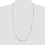 Sterling Silver 1.65mm Octagonal Snake Chain