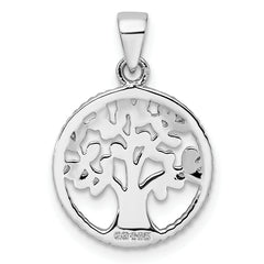 Sterling Silver RH Tree Pendant