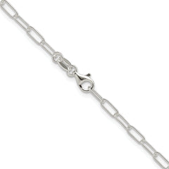 Sterling Silver Polished 2.9mm Paperclip Chain