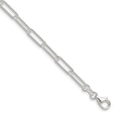 Sterling Silver Polished 4.5mm Paperclip Chain