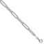 Sterling Silver Polished 6.5mm Paperclip Chain