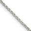 Sterling Silver Box Chain Necklace 1.25mm