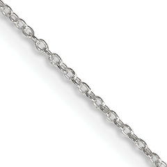 Sterling Silver 1.30mm Forzantine Cable Chain