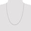 Sterling Silver 1.2mm Twisted Serpentine Chain