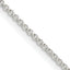 Sterling Silver Diamond-Cut Rolo Chain Necklace 1.4mm