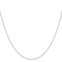 Sterling Silver .95mm Forzantine Cable Chain