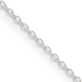 Sterling Silver .95mm Forzantine Cable Chain