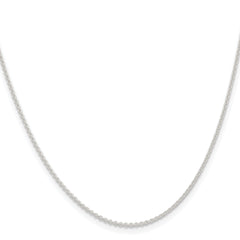 Sterling Silver 1.6mm Forzantine Cable Chain