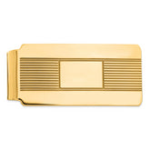 Sterling Silver Gold-plated Money Clip