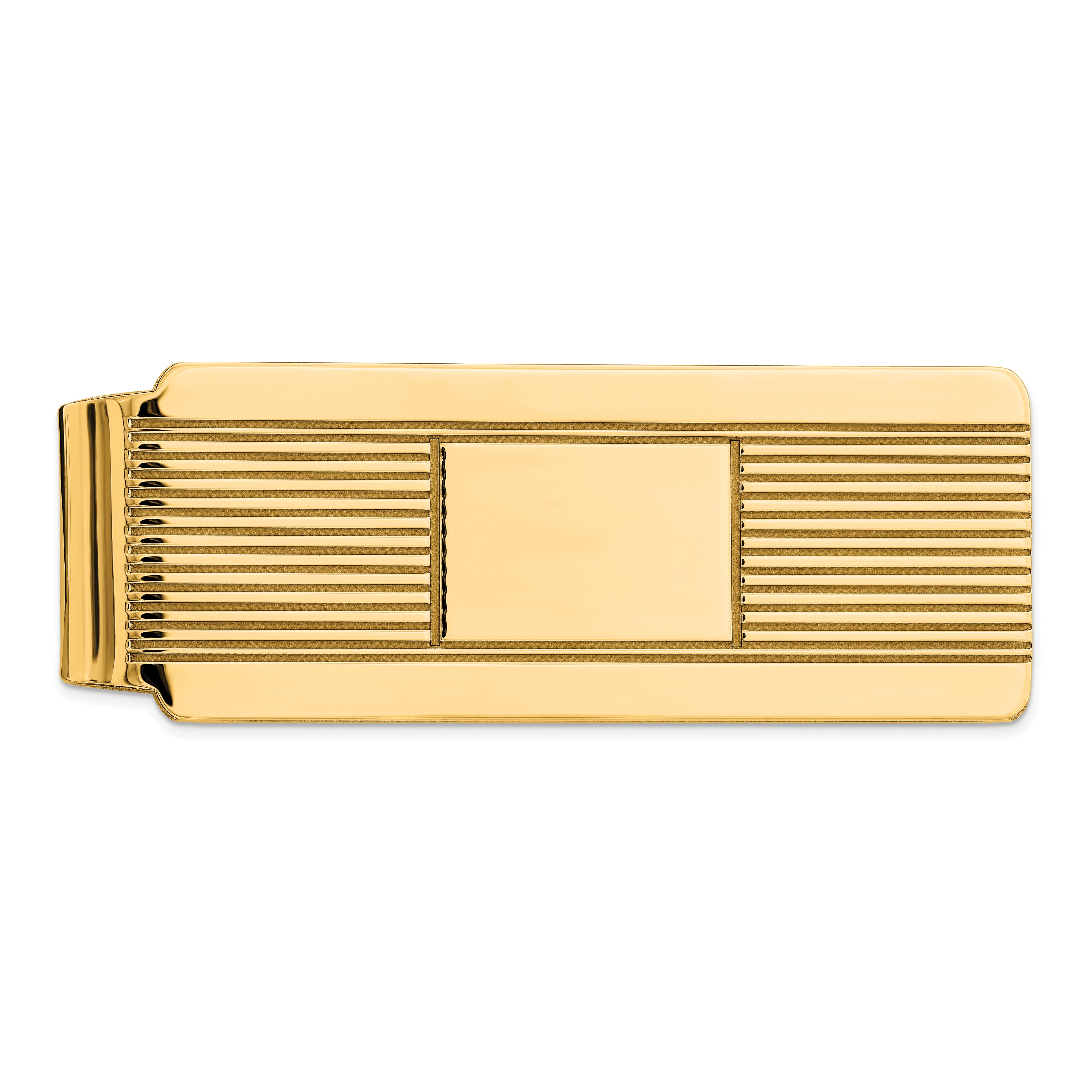 Sterling Silver Gold-plated Money Clip