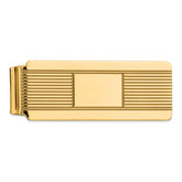 Sterling Silver Gold-plated Money Clip