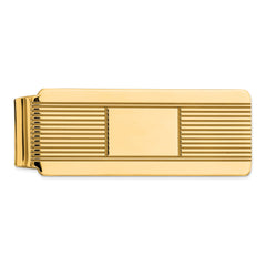 Sterling Silver Gold-plated Money Clip
