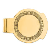 Sterling Silver Gold-plated Money Clip