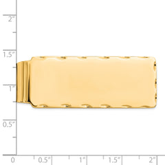 Sterling Silver Gold-plated Money Clip