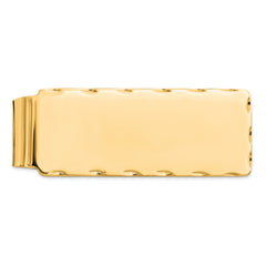 Sterling Silver Gold-plated Money Clip