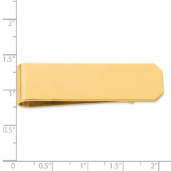 Sterling Silver Gold-Plated Money Clip