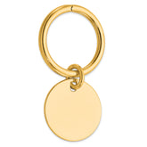 Sterling Silver Gold-plated Key Chain