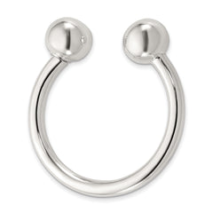 Sterling Silver 1 Screw-off Ball Key Chain