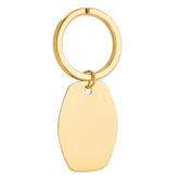 Sterling Silver Gold-plated Key Chain