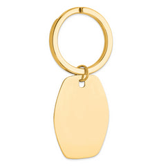 Sterling Silver Gold-plated Key Chain