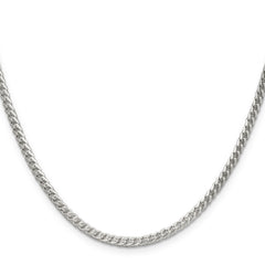 Sterling Silver 3.1mm D/C Square Franco Chain