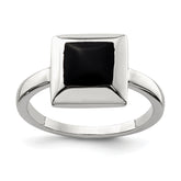 Sterling Silver Onyx Ring