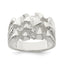 Sterling Silver Nugget Ring