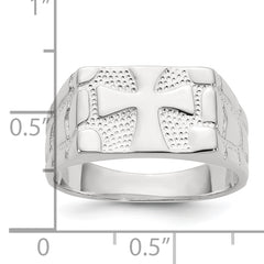 Sterling Silver Nugget Ring