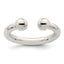 Sterling Silver Tube Ring