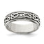 Men's Twisted Ring in Sterling Silver, Size 9–11 - Sophia Jewelers