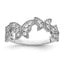 Butterfly Cubic Zirconia Ring in Sterling Silver - Sophia Jewelers