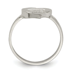 Sterling Silver Heart Ring