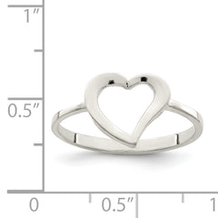 Sterling Silver Heart Ring