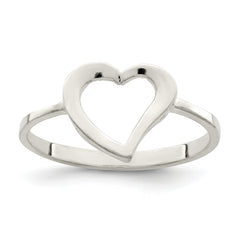 Sterling Silver Heart Ring