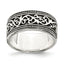 Sterling Silver Antiqued Band