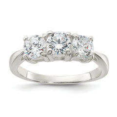 Sterling Silver CZ Ring