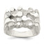 Woman's Nugget Ring in Sterling Silver - Sophia Jewelers