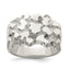 Men's Nugget Ring in Sterling Silver, 5.2mm Textured - Sophia Jewelers