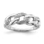Prong-Set Diamond Ring in Sterling Silver, 2mm (0.02 ct. tw.), Size 6–8 - Sophia Jewelers