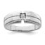 Men's Diamond Ring in Sterling Silver (0.03 ct. tw.) - Sophia Jewelers