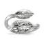 Leaf Ring in Sterling Silver, Textured - Sophia Jewelers
