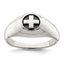 Sterling Silver Antiqued Cross Ring - Sophia Jewelers