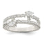 Cubic Zirconia Ring in Sterling Silver, 2.71mm, Size 6–7 - Sophia Jewelers