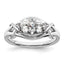 Cubic Zirconia Ring in Sterling Silver, 2.07mm, Size 6–7 - Sophia Jewelers