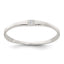 Sterling Silver Polished CZ 1.5mm Band Size 8 Ring