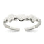 Sterling Silver Hearts Toe Ring